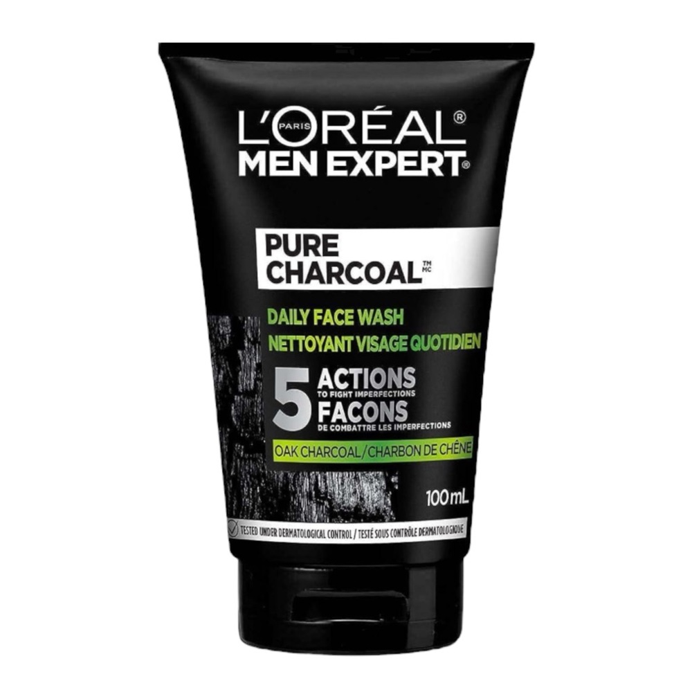L’ORÉAL MEN EXPERT PURE CHARCOAL DAILY FACE WASH 100ML - BRAND NEW